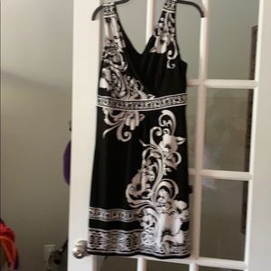 WhiteHouse Black Market Black and white sundress